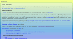 Desktop Screenshot of jedahan.com